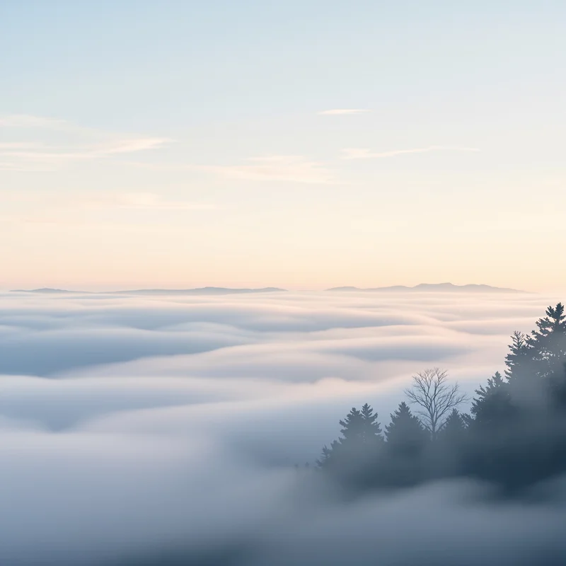 Fog Lift Morning Sky Sky Background