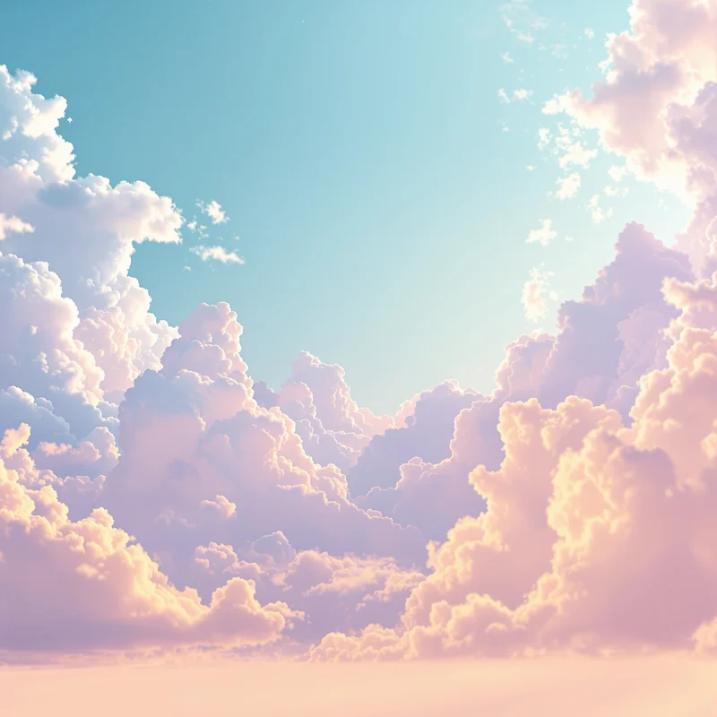 Fresh clear sky background
