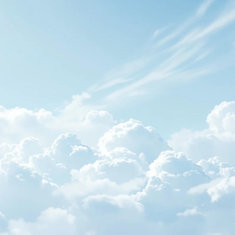 High Ice Cloud Sky Sky Background