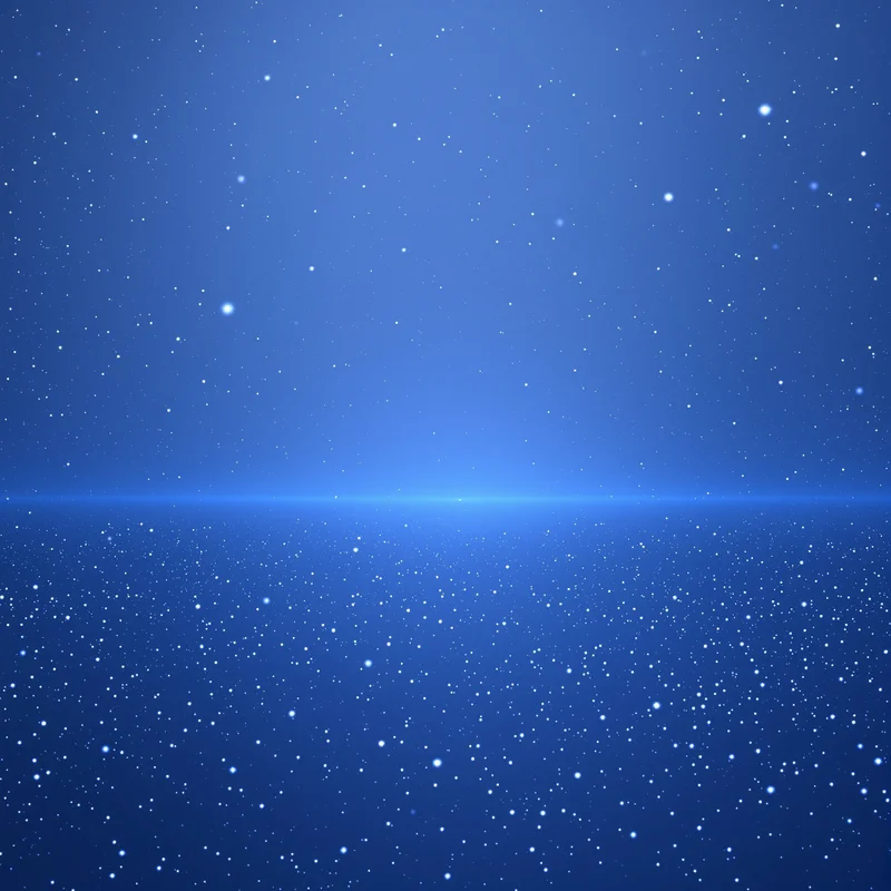 Luminous light blue sky background