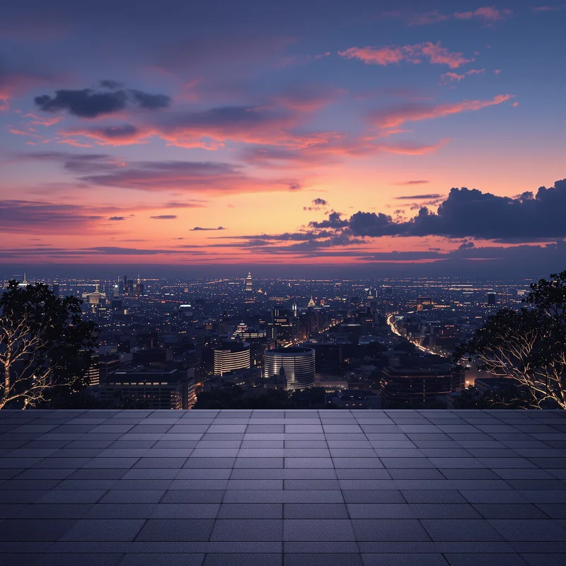 Luxury twilight sky background