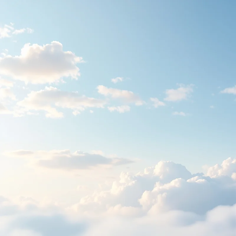 Powder Blue Serenity Sky Sky Background