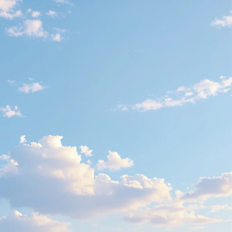 Soft light blue sky background