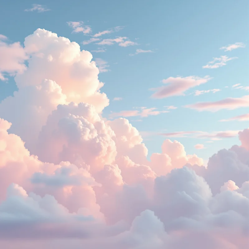 Studio pastel sky background