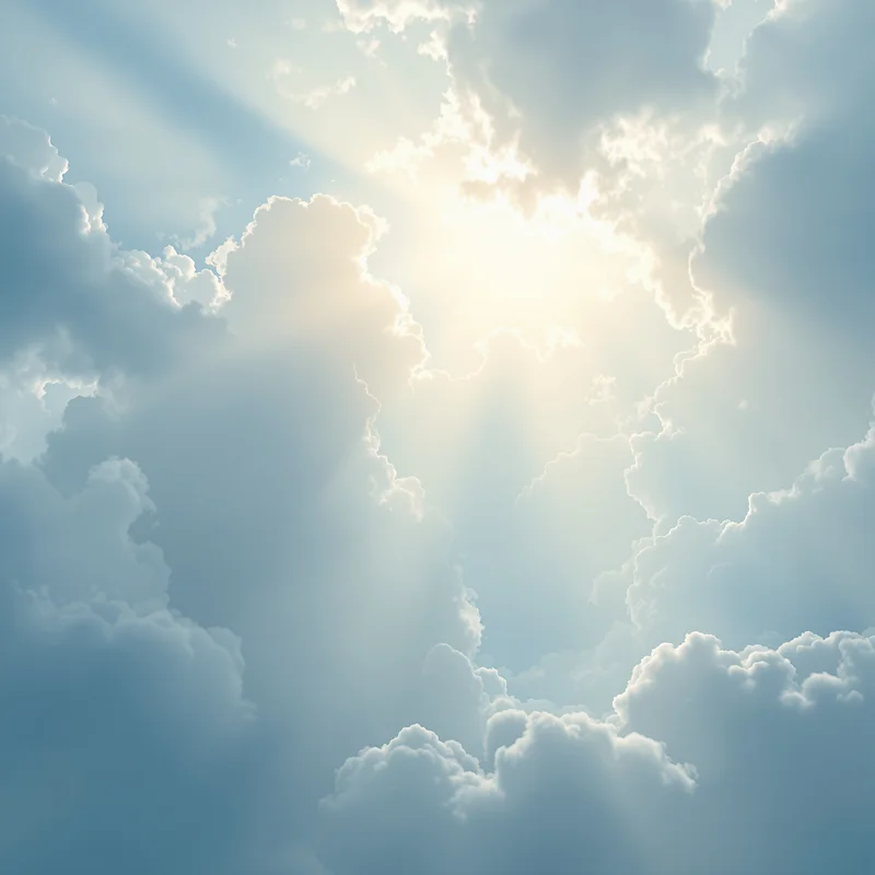 Sunbeam Breakthrough Sky Sky Background