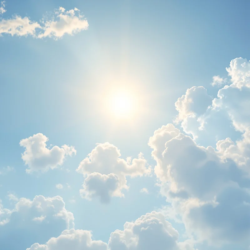 Sunwashed Sky Bloom Sky Background
