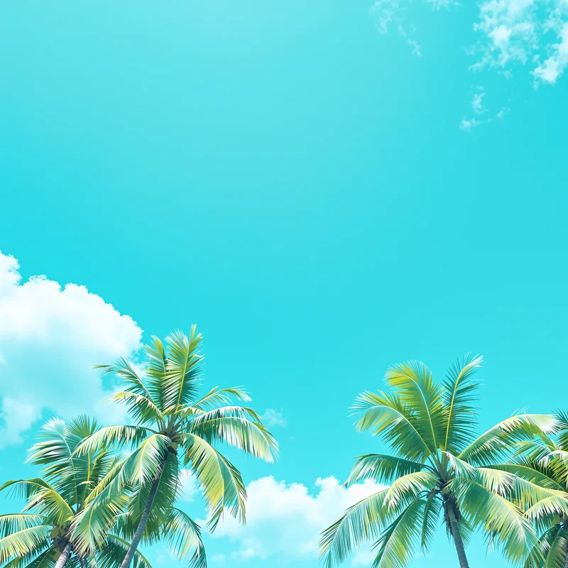 Turquoise Summer Sky Sky Background