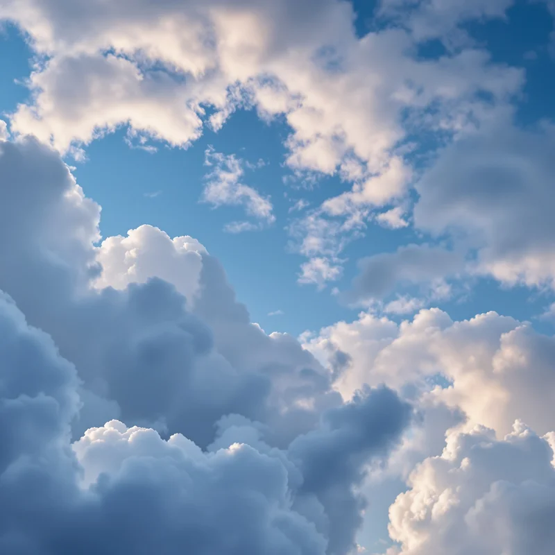 Velvet blue sky background