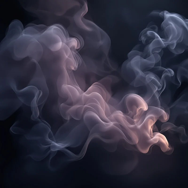 Deep ethereal smoke background