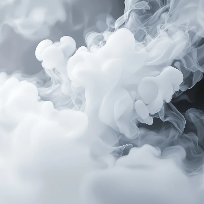 Dreamy white smoke background