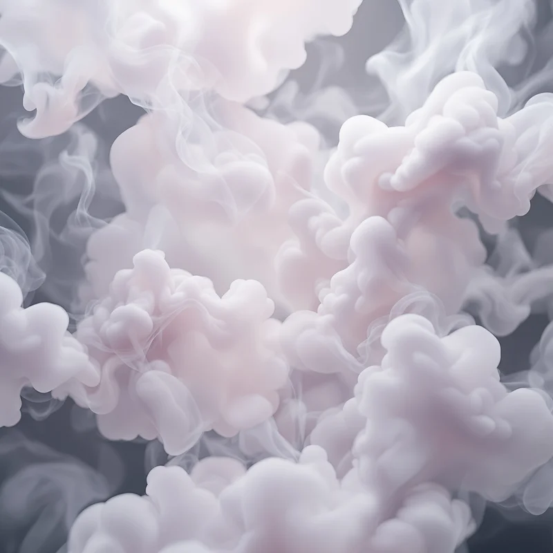 Gentle ethereal smoke background
