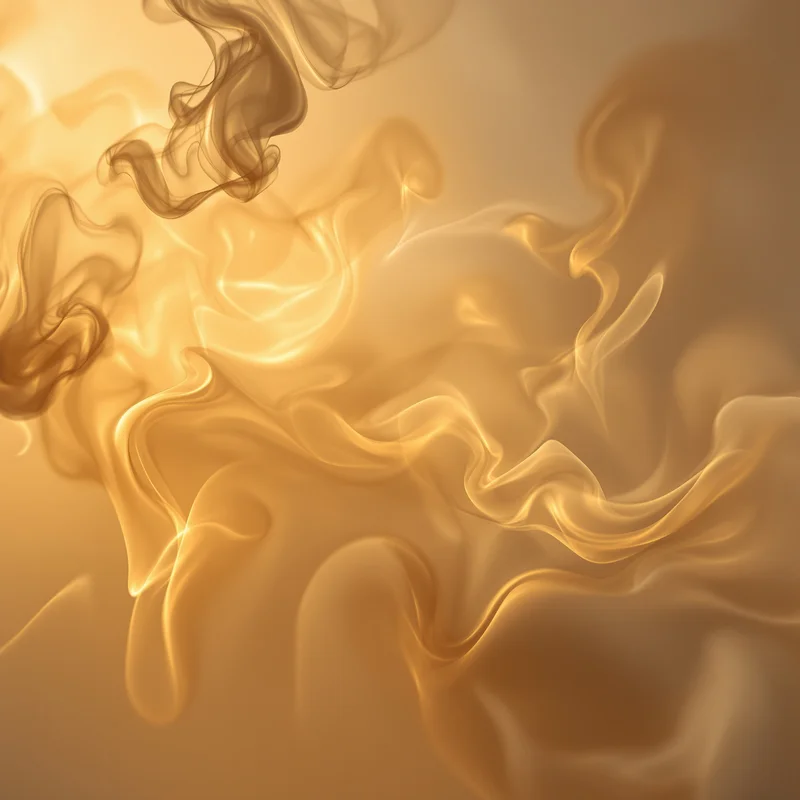 Golden glow smoke background
