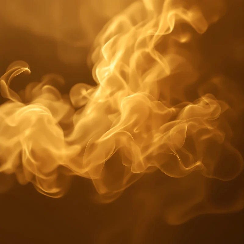 Golden mist smoke background