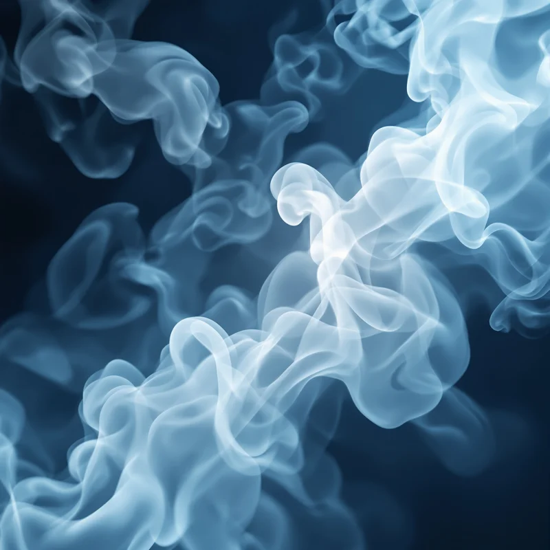Luminous smoke background