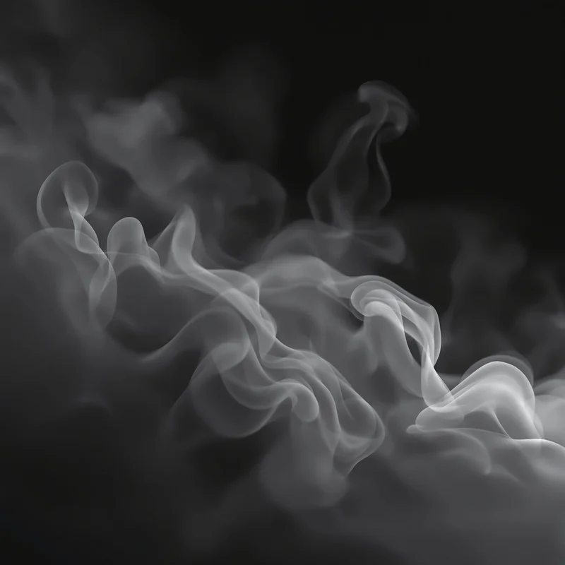 Mystic gray smoke background