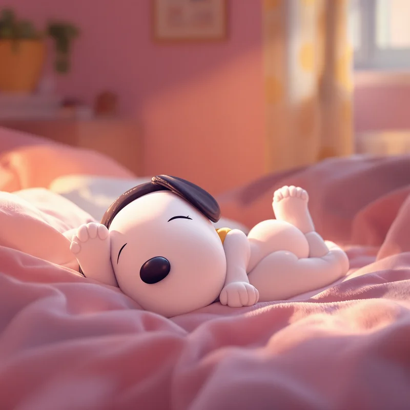 minimal snoopy PFP with minimal line