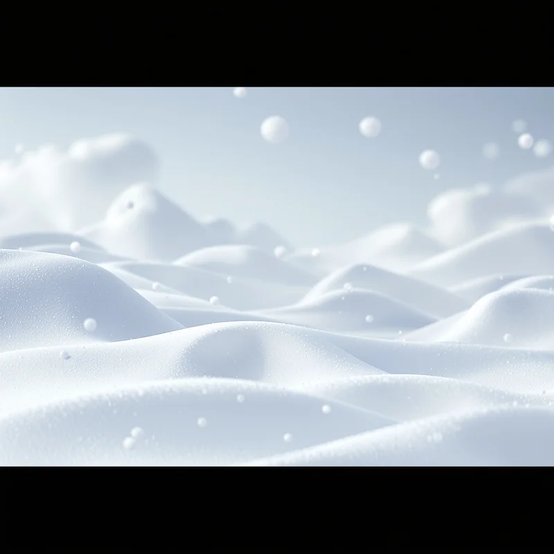 Clean minimal snow background