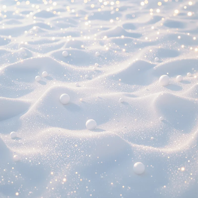 Dreamy soft snow background