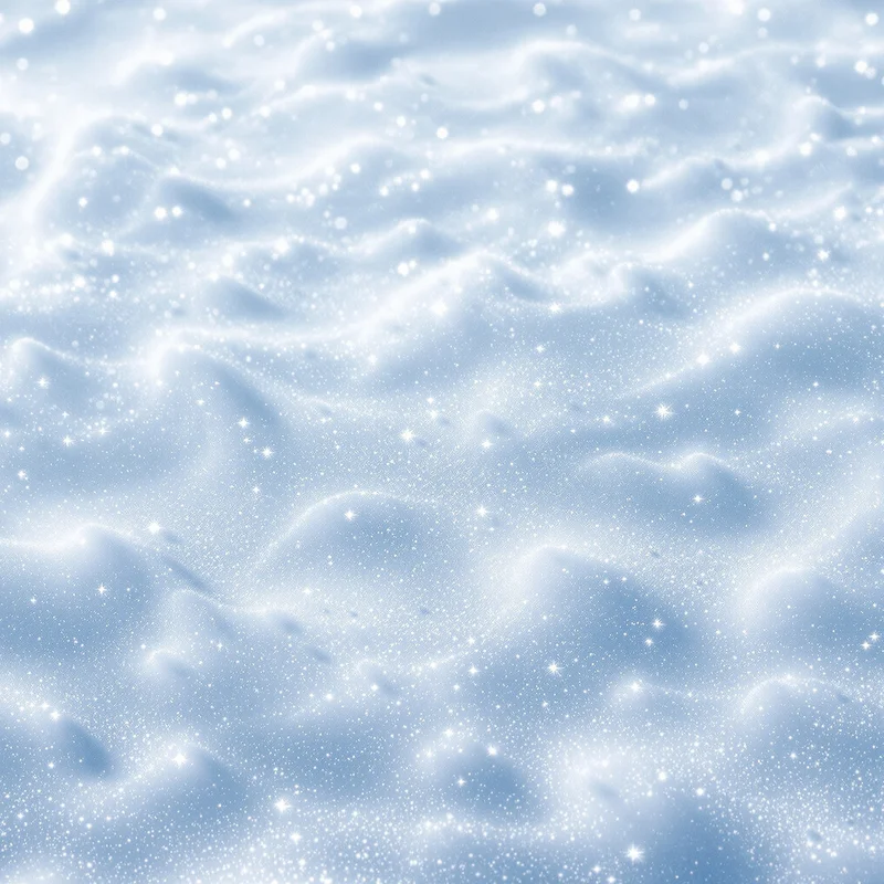 Gentle frost snow background