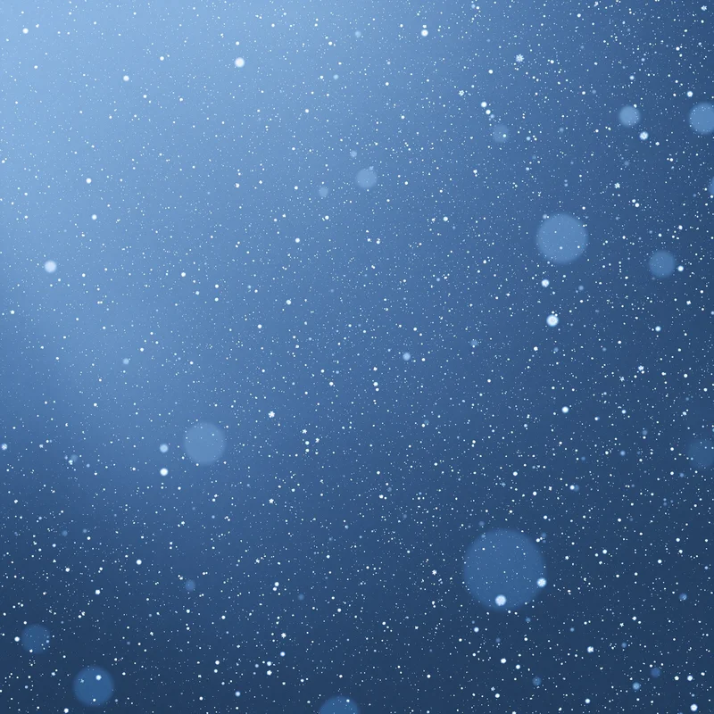 Gentle misty snow background