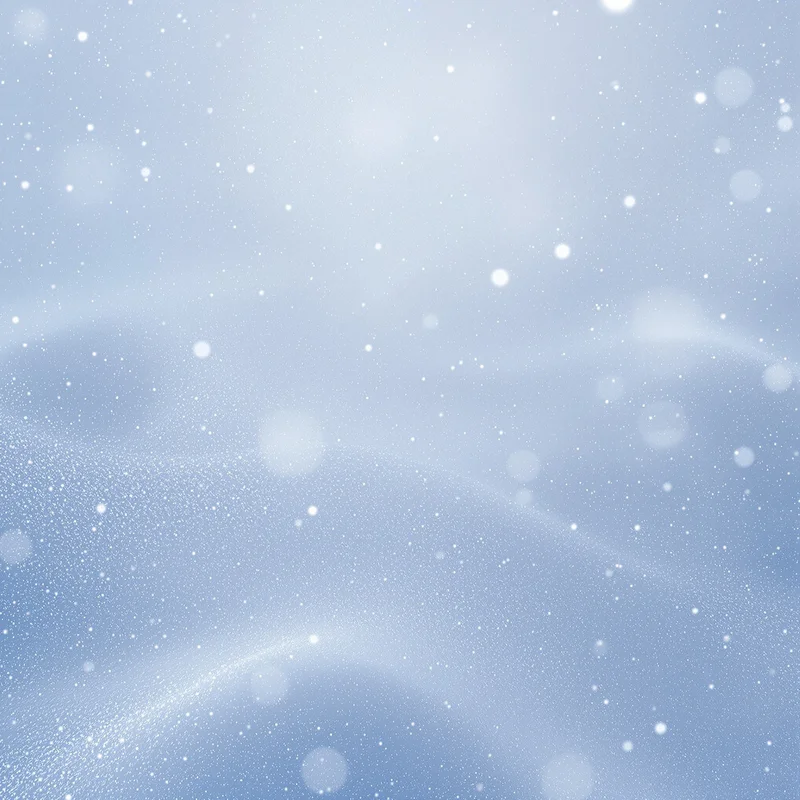Gentle misty snow background