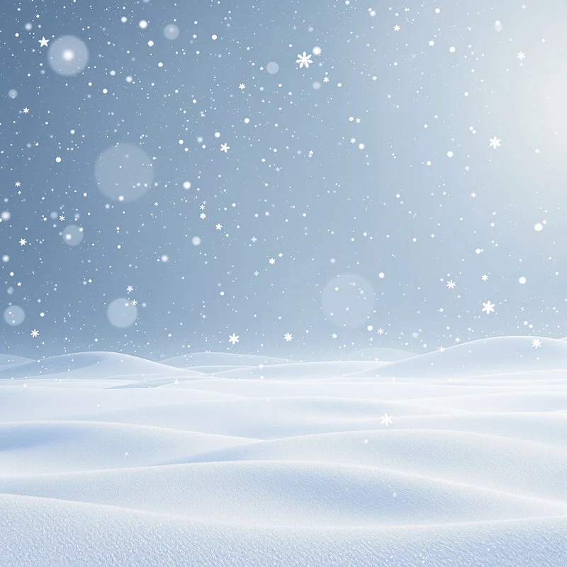 Luxury frost snow background