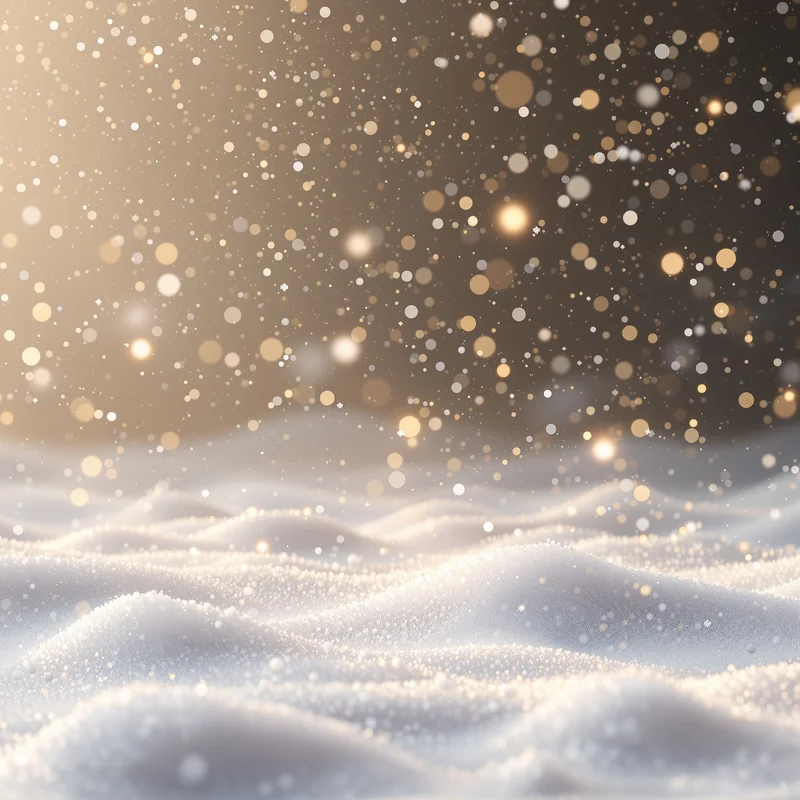 Luxury frost snow background