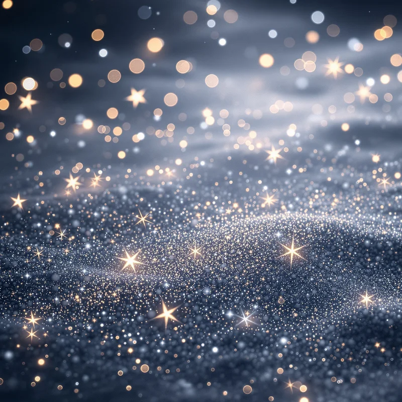 Luxury sparkling snow background