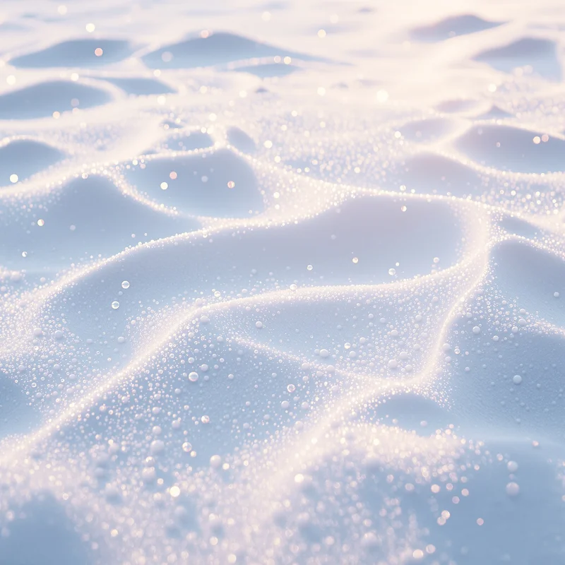Warm pure snow background