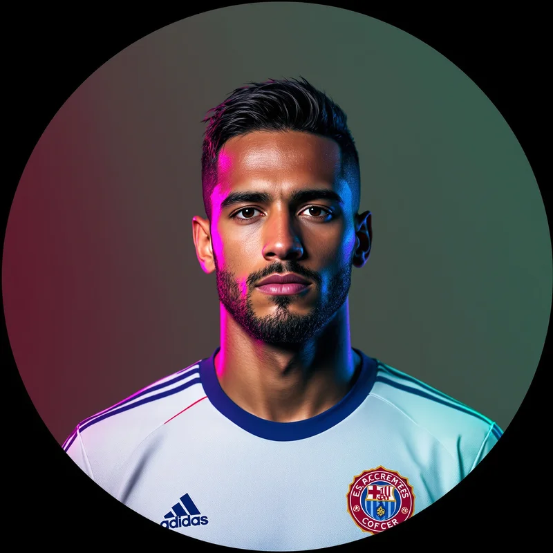 Soccer PFP avatar with athletic identity