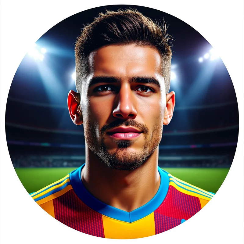 Soccer PFP avatar with athletic identity