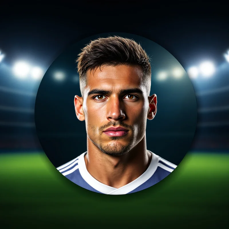 Soccer PFP avatar with athletic identity