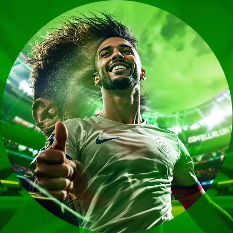 Soccer PFP avatar with athletic identity