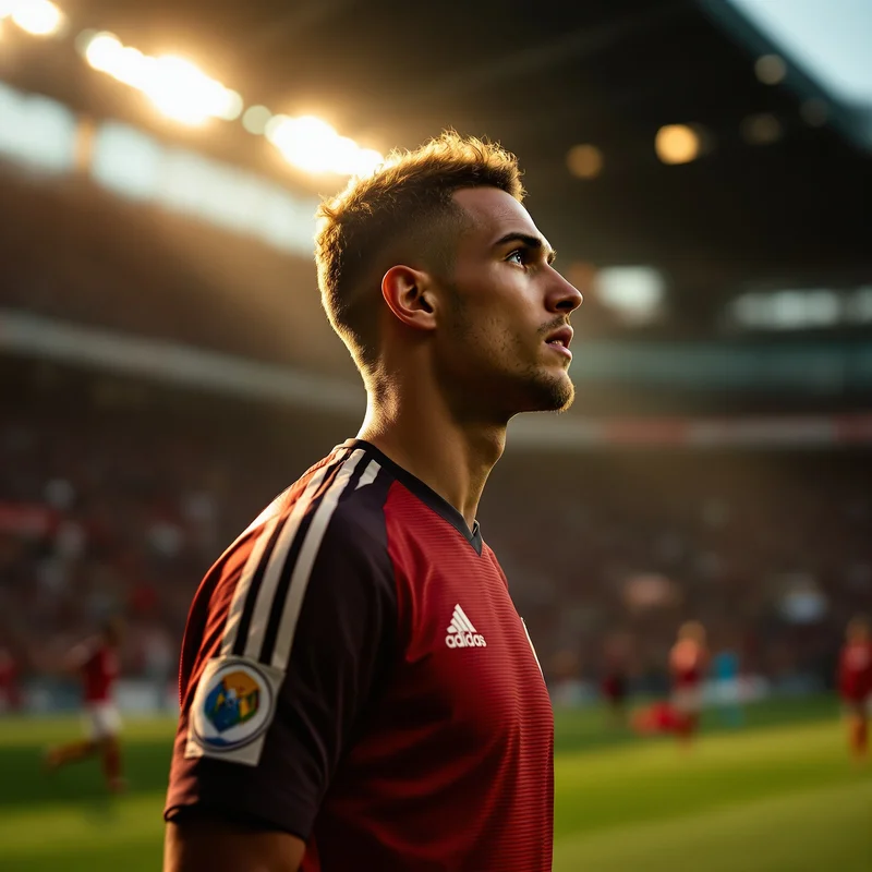 Soccer profile image optimized for recognition