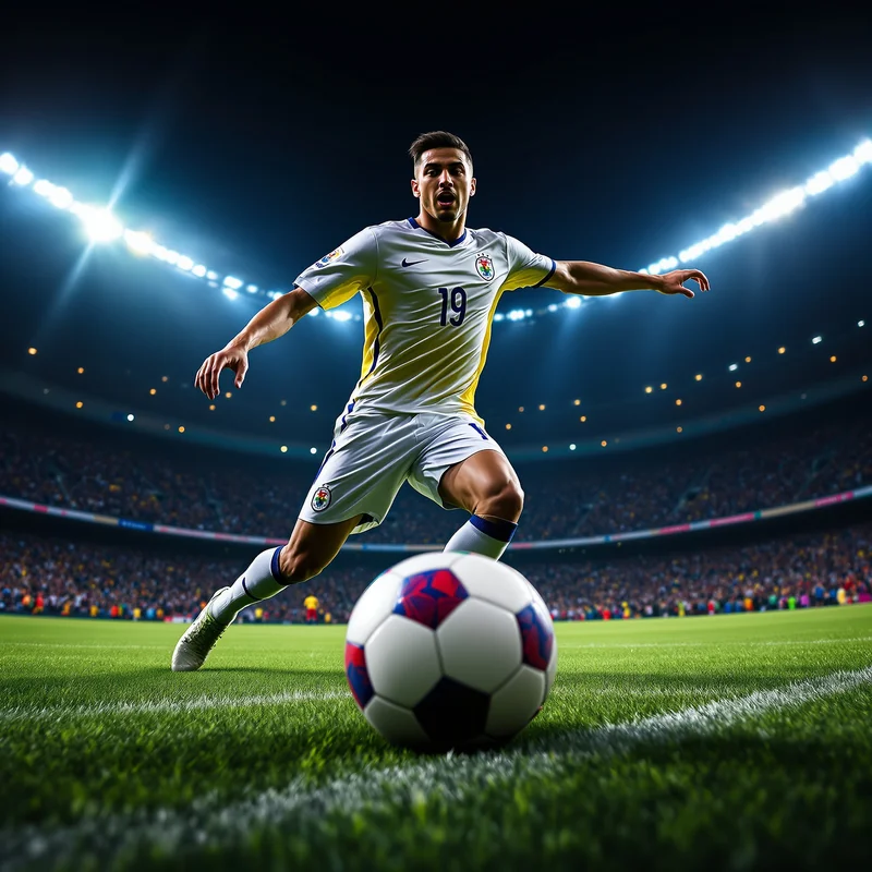Soccer profile image optimized for recognition