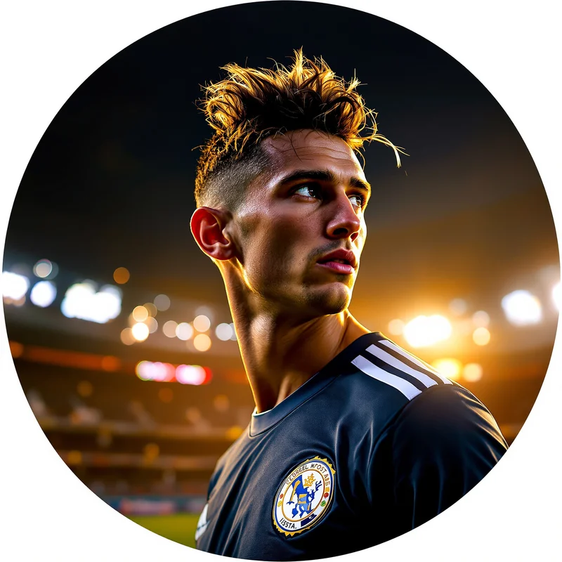 Soccer profile image optimized for recognition
