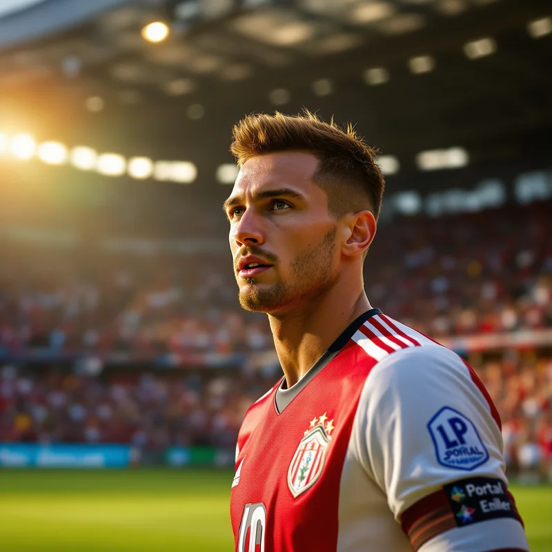 Soccer profile image optimized for recognition