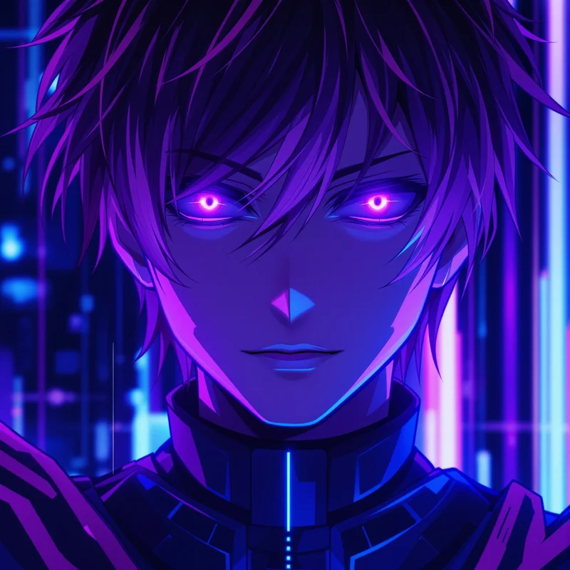 cyber jin woo solo leveling anime pfp