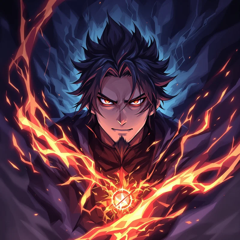 Dark Ascension Solo Leveling PFP clean anime avatar portrait