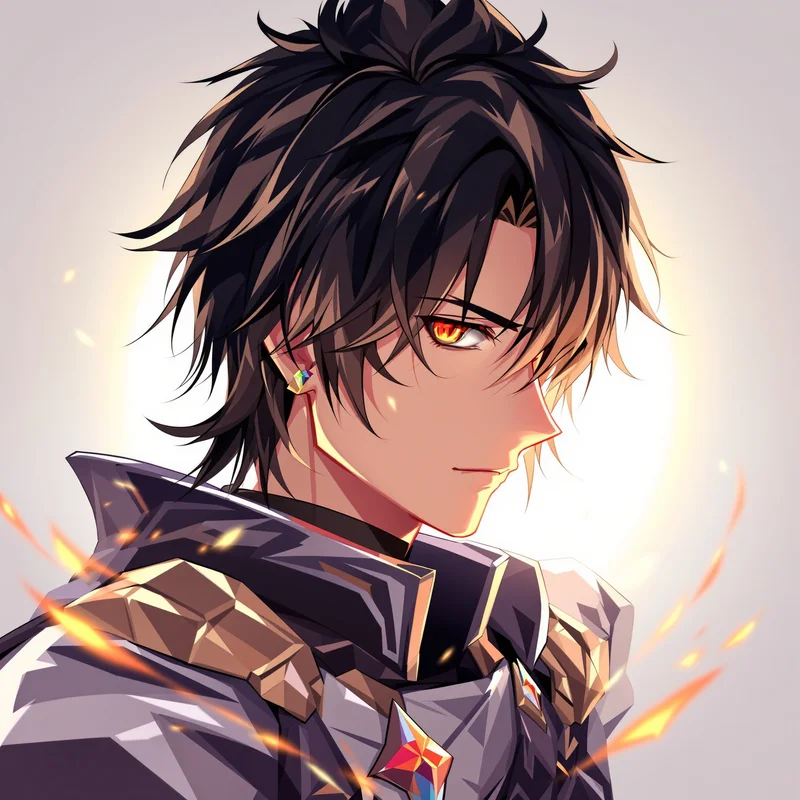 Eclipse Hunter Solo Leveling PFP centered anime avatar