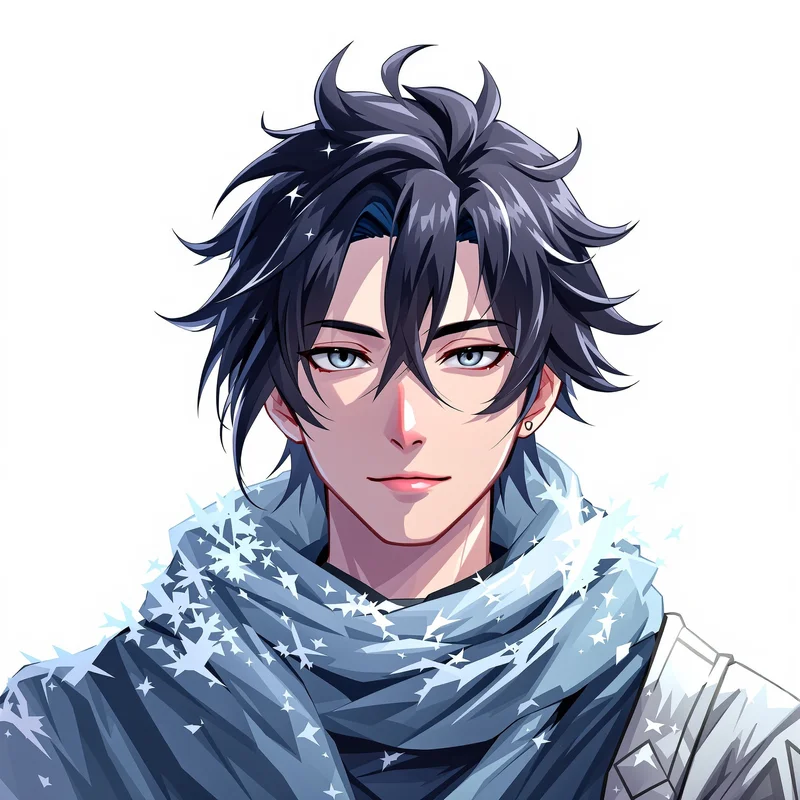 Frost Shadow Solo Leveling PFP high contrast anime avatar