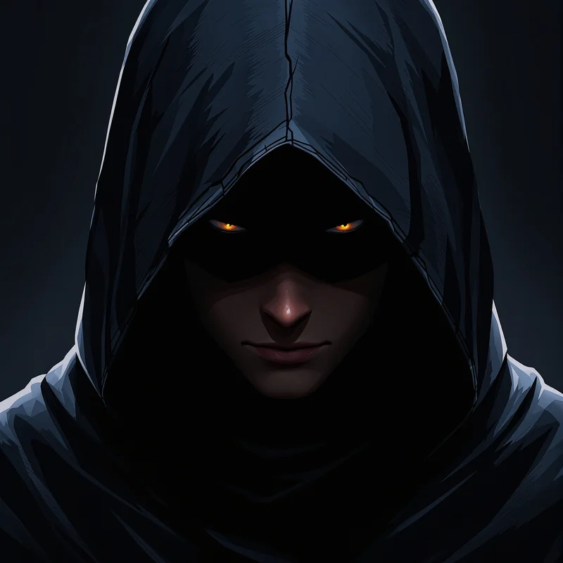 hooded assassin jin woo solo leveling anime pfp