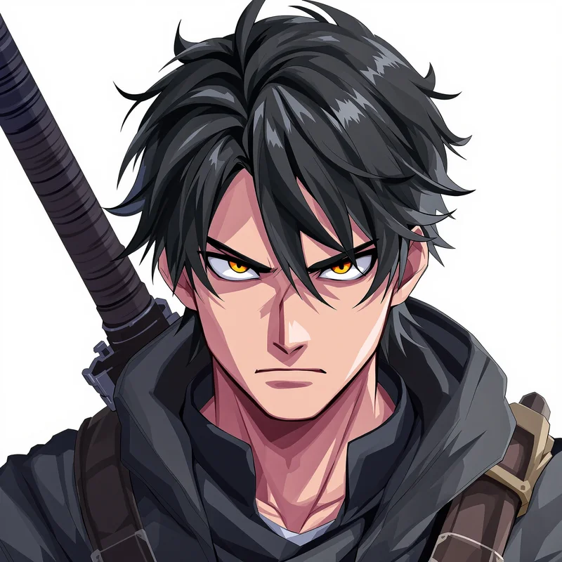 Hunter Glare Solo Leveling PFP centered anime avatar