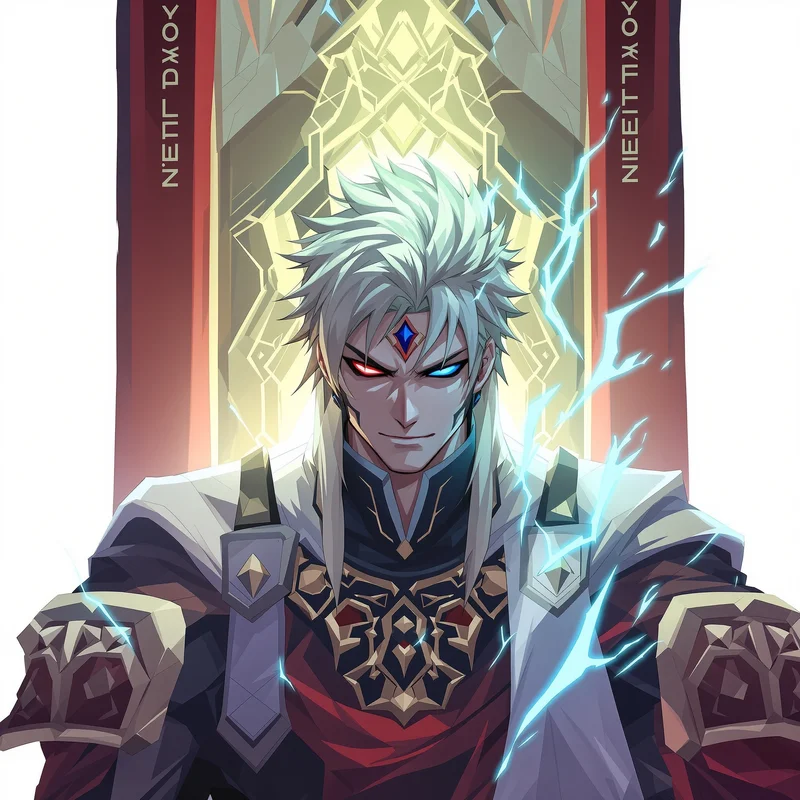 Hunter Throne Solo Leveling PFP high contrast anime avatar