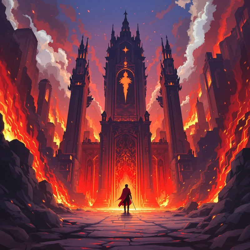 Infernal Gate Solo Leveling PFP anime avatar portrait