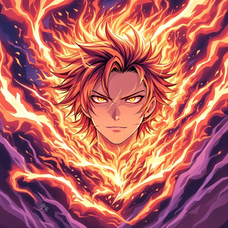 Mana Storm Solo Leveling PFP clean anime avatar portrait