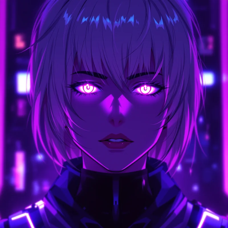 neon shadow solo leveling anime pfp
