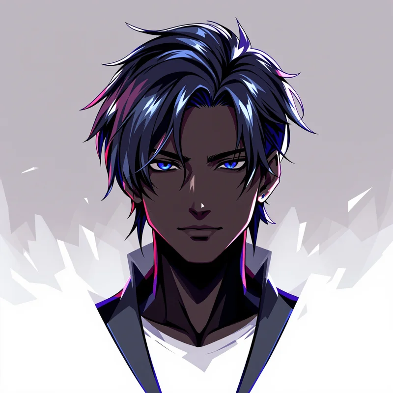 Obsidian Edge Solo Leveling PFP clean anime avatar portrait