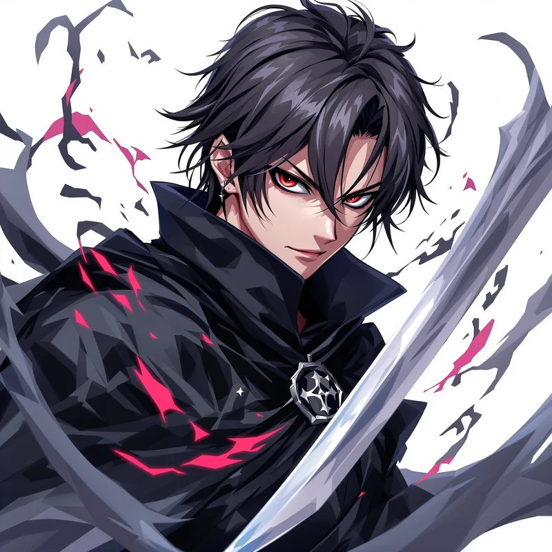 Phantom Dagger Solo Leveling PFP centered anime avatar