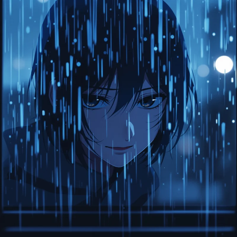 rain window jin woo solo leveling anime pfp